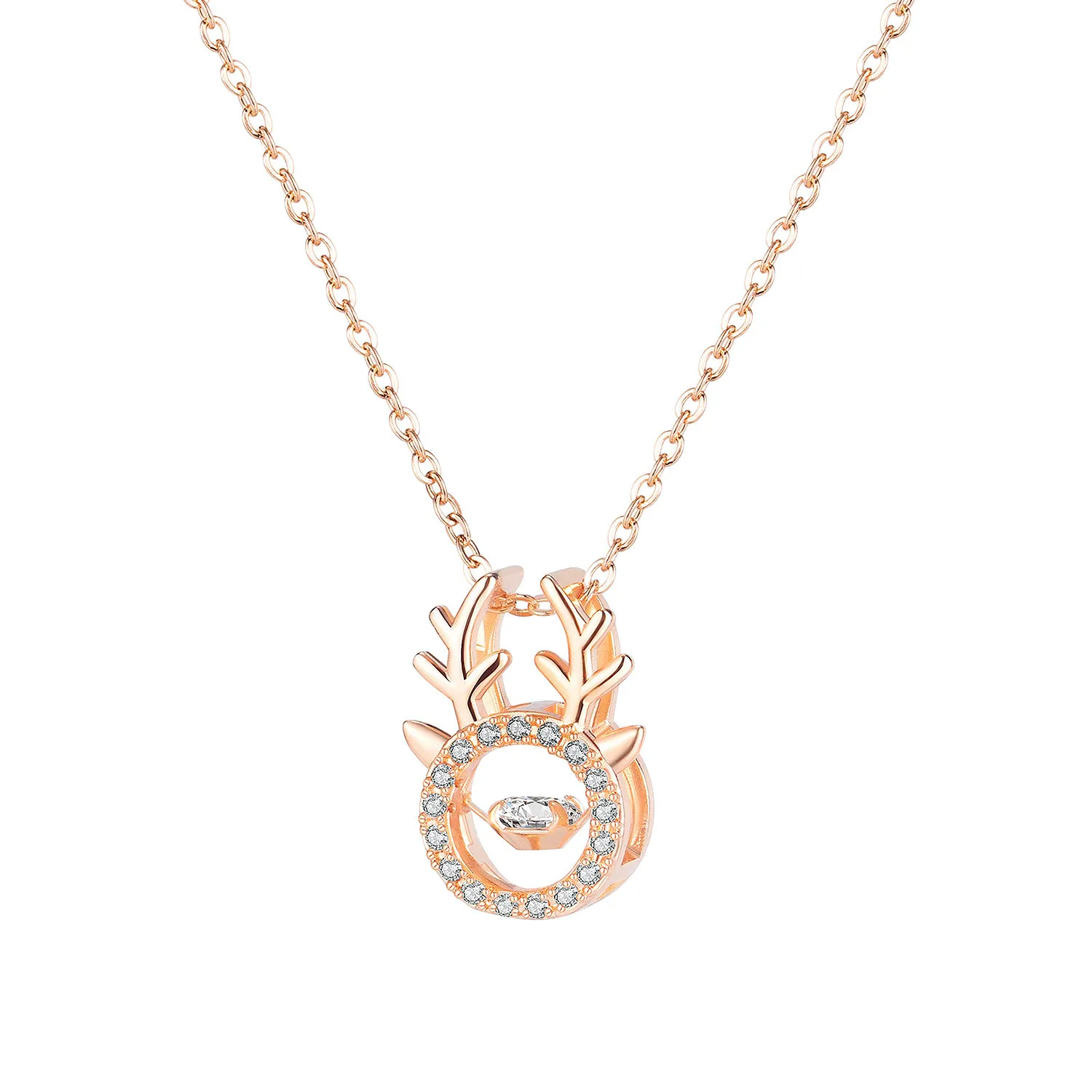 Megin D New Romantic Antler Flexible Zircon Inlaid Copper Necklaces for Women Lover Mother Friend Fashion Design Gift Jewelry
Megin D New Romantic Antler Flexible Zircon Inlaid Copper Necklaces for Women Lover Mother Friend Fashion Design Gift Jewelry