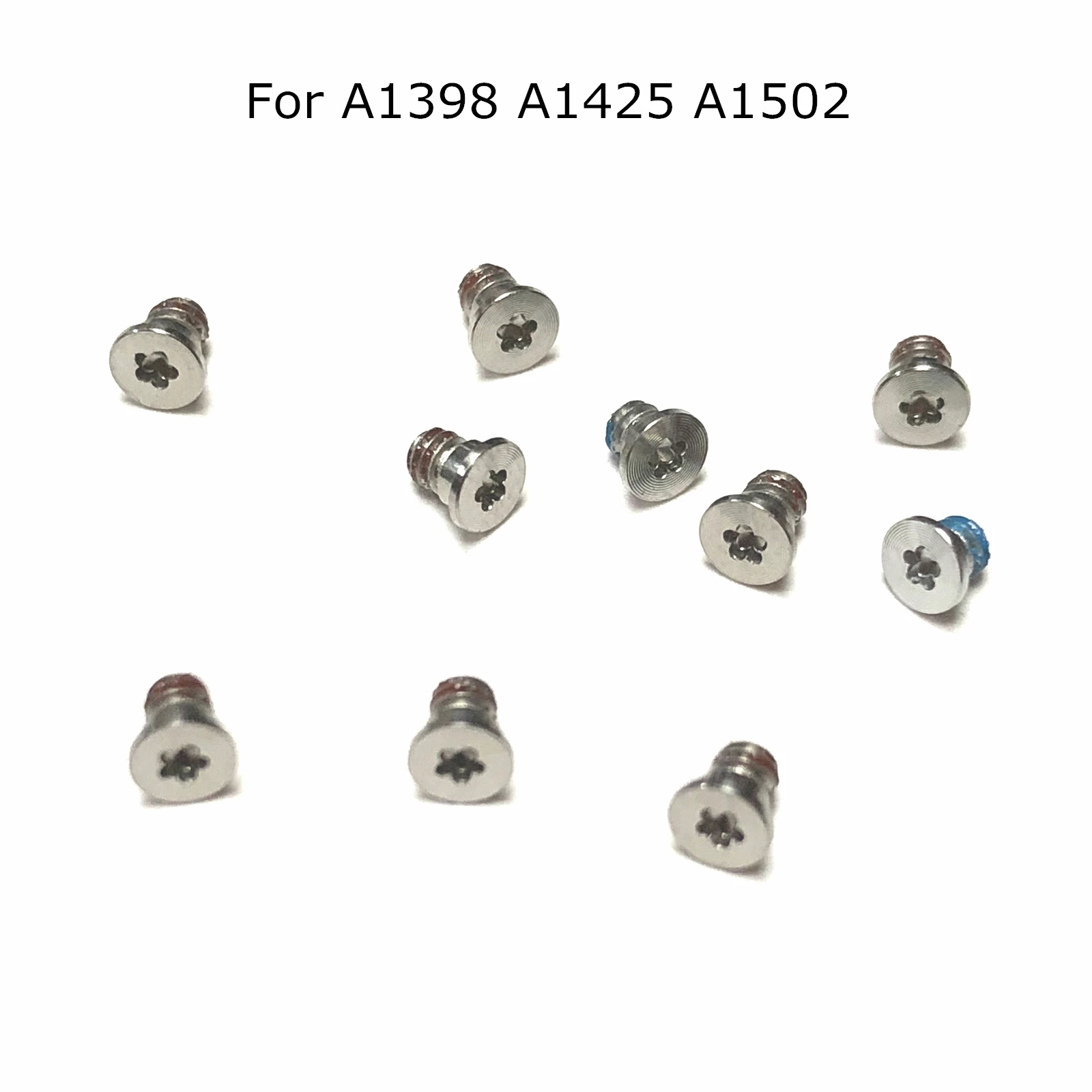 100 компл./лот Новые винты для нижнего корпуса 10 шт./компл. для Macbook Pro Retina 13 ''15" A1398 A1425 A1502 
100 компл./лот Новые винты для нижнего корпуса 10 шт./компл. для Macbook Pro Retina 13 ''15" A1398 A1425 A1502