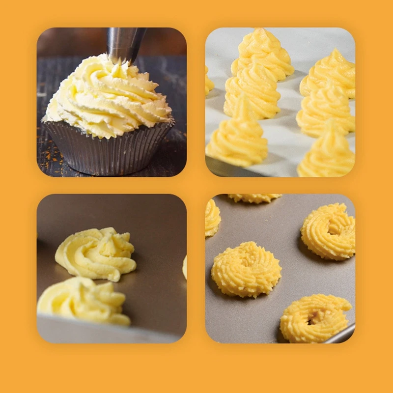 Manual Cookie Press Stamps Set Baking Tools Cookie Molds Biscuit Maker Cake Decorating Extruder 
Manual Cookie Press Stamps Set Baking Tools Cookie Molds Biscuit Maker Cake Decorating Extruder