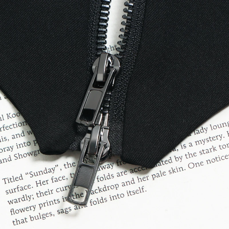 TWOTWINSTYLE Casual Black Wide Belt For Women Patchwork Zipper Minimalist Irregular Belts Female Accessories 2021 Spring Fashion
TWOTWINSTYLE Casual Black Wide Belt For Women Patchwork Zipper Minimalist Irregular Belts Female Accessories 2021 Spring Fashion