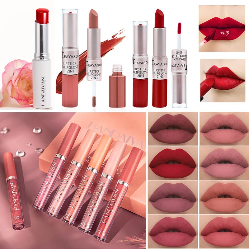 Makeup Lipstick Pencil Lip Gloss Moisture Waterproof Long Lasting Velvet Matte Lipstick Red Lip Tint Pen Non-Stick Cup Cosmetic
Makeup Lipstick Pencil Lip Gloss Moisture Waterproof Long Lasting Velvet Matte Lipstick Red Lip Tint Pen Non-Stick Cup Cosmetic