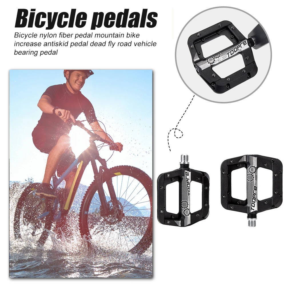 Fixie Bike Lightweight Pedals 9/16inch Road Bearing Pedal Cycling Accessory Anti-slip Widen Area Bike MTB Bicycle Part
Fixie Bike Lightweight Pedals 9/16inch Road Bearing Pedal Cycling Accessory Anti-slip Widen Area Bike MTB Bicycle Part