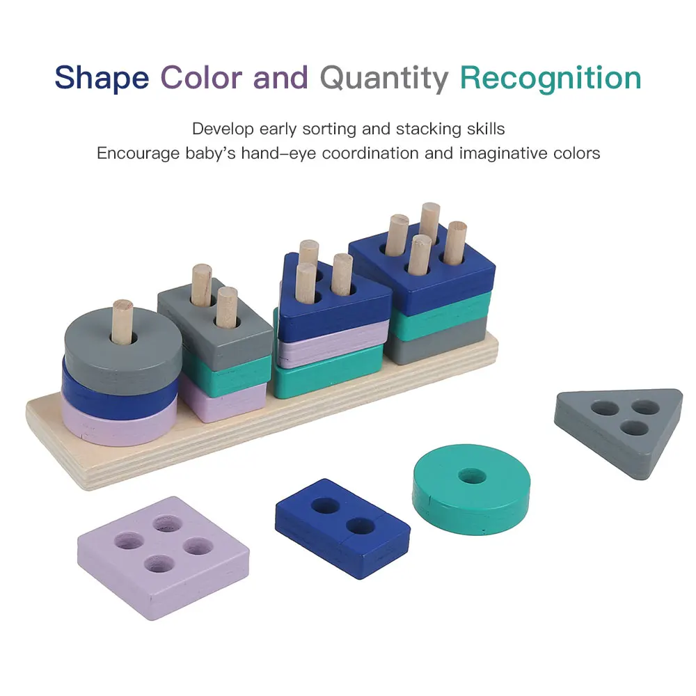 Mini Wooden Montessori Toy Building Blocks Early Learning Educational Toys Childrens gifts
Mini Wooden Montessori Toy Building Blocks Early Learning Educational Toys Childrens gifts