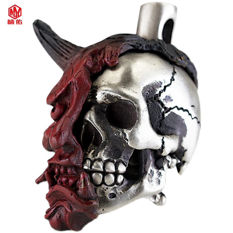 Handmade Nirvana Prajna Moving Skull Pendant EDC paracord Knife Bead Flashlight White Copper Pendant DIY Car Keychain Ornament
Handmade Nirvana Prajna Moving Skull Pendant EDC paracord Knife Bead Flashlight White Copper Pendant DIY Car Keychain Ornament