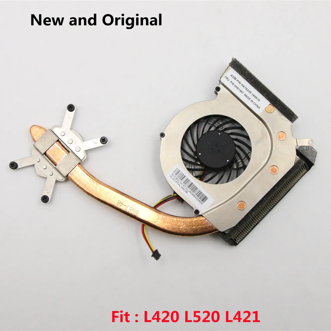 New Original UMA CPU Cooler Cooling Fan Heatsink For Lenovo ThinkPad L420 L421 L520 Laptop 04W1463
New Original UMA CPU Cooler Cooling Fan Heatsink For Lenovo ThinkPad L420 L421 L520 Laptop 04W1463