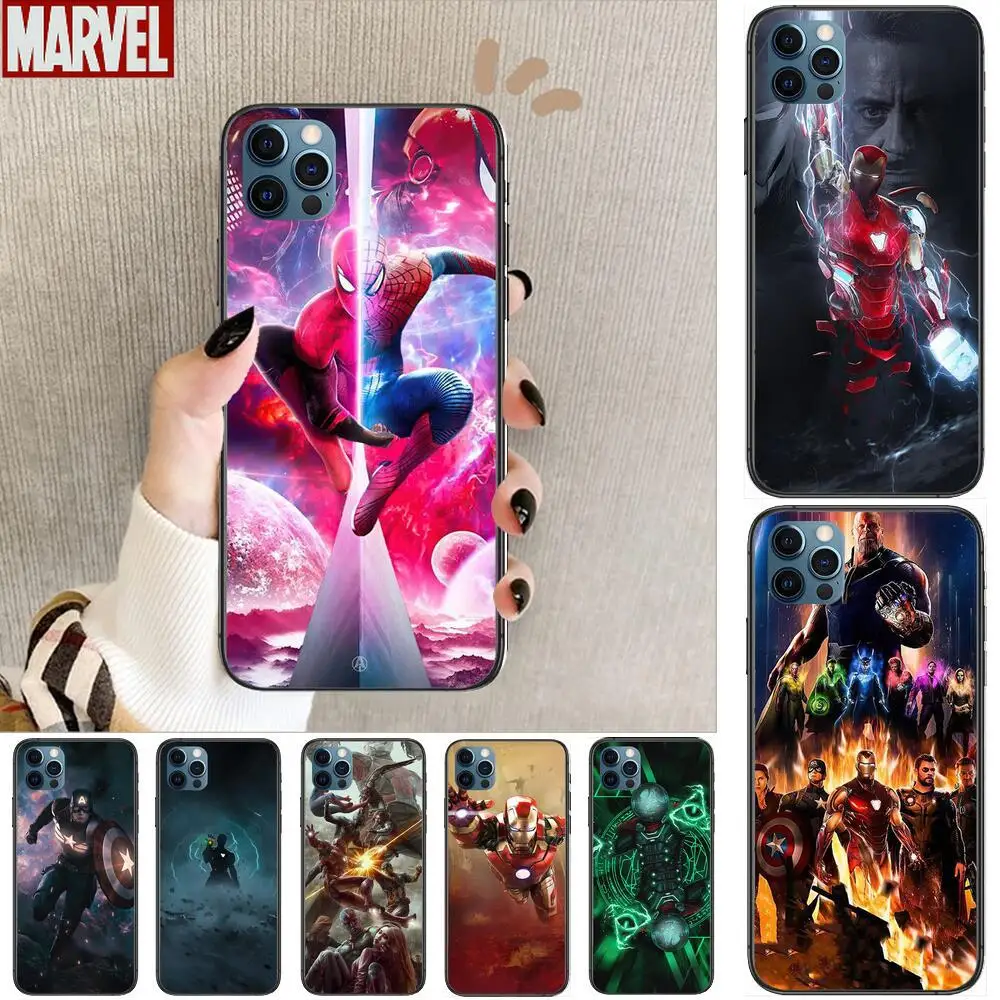 Marvel Anime Phone Cases cover For iphone 11 Pro Max case 12 8 7 6 S XR PLUS X XS SE 2020 mini mobile cell shell funda bag
Marvel Anime Phone Cases cover For iphone 11 Pro Max case 12 8 7 6 S XR PLUS X XS SE 2020 mini mobile cell shell funda bag