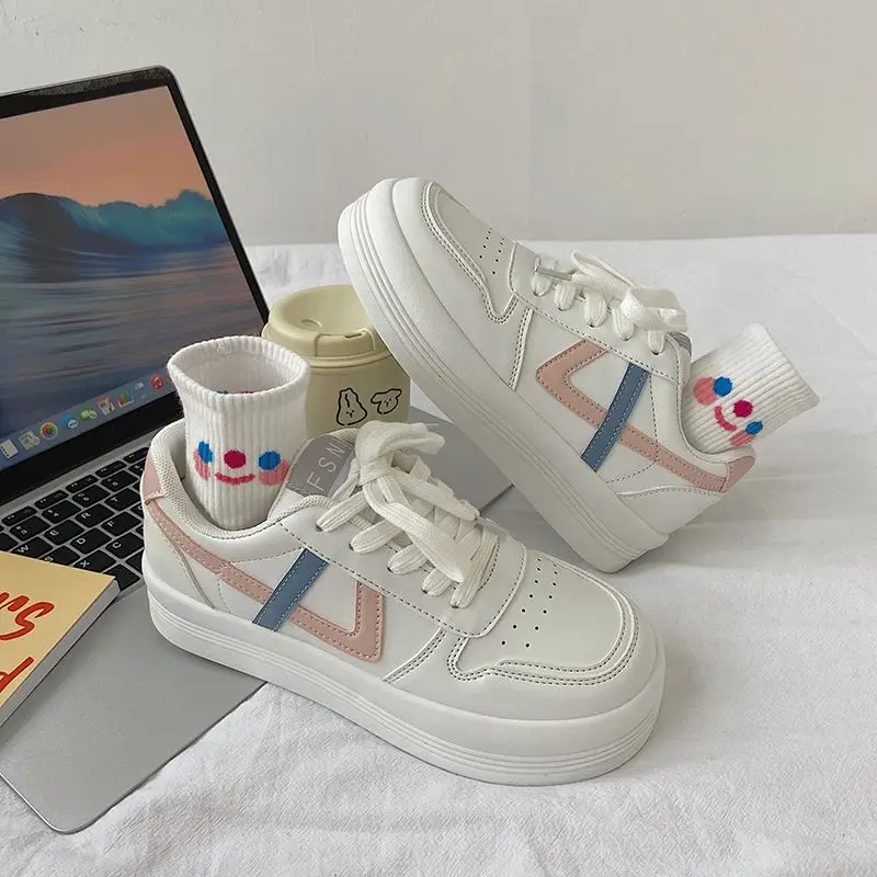 QWEEK Women White Platform Designer Harajuku Canvas Flat Sport Sneakers Shoes Korean Spring Basket Casual Rubber Sole Trainers
QWEEK Women White Platform Designer Harajuku Canvas Flat Sport Sneakers Shoes Korean Spring Basket Casual Rubber Sole Trainers
