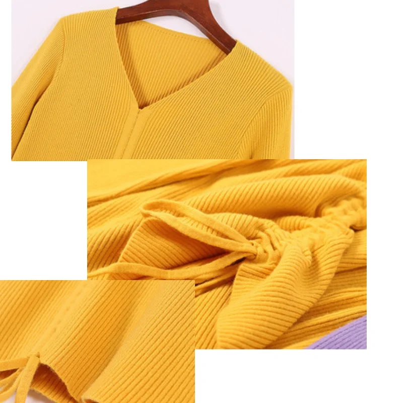 Sexy Knitted Sweater V Neck Long Sleeve Casual V-Neck Sweater Female Women Sweaters Pullovers lady girls thin Knitted Sweater
Sexy Knitted Sweater V Neck Long Sleeve Casual V-Neck Sweater Female Women Sweaters Pullovers lady girls thin Knitted Sweater