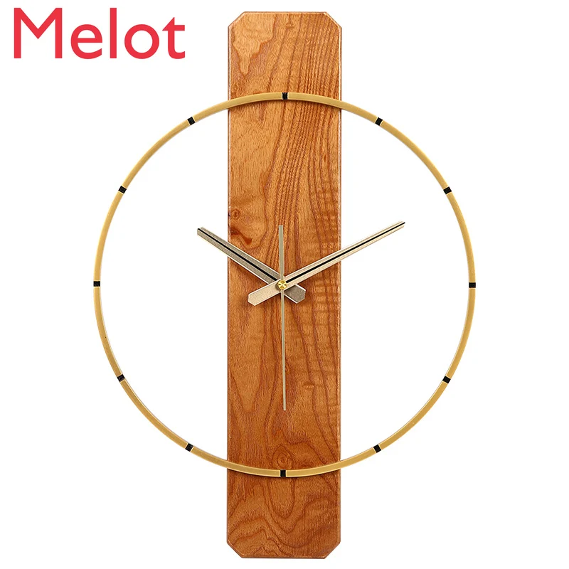 Clock Living Room Wall Clock Nordic Simple Art Solid Wood Modern Creative Fashion Quartz Clock Wall-Mounted Home
Clock Living Room Wall Clock Nordic Simple Art Solid Wood Modern Creative Fashion Quartz Clock Wall-Mounted Home