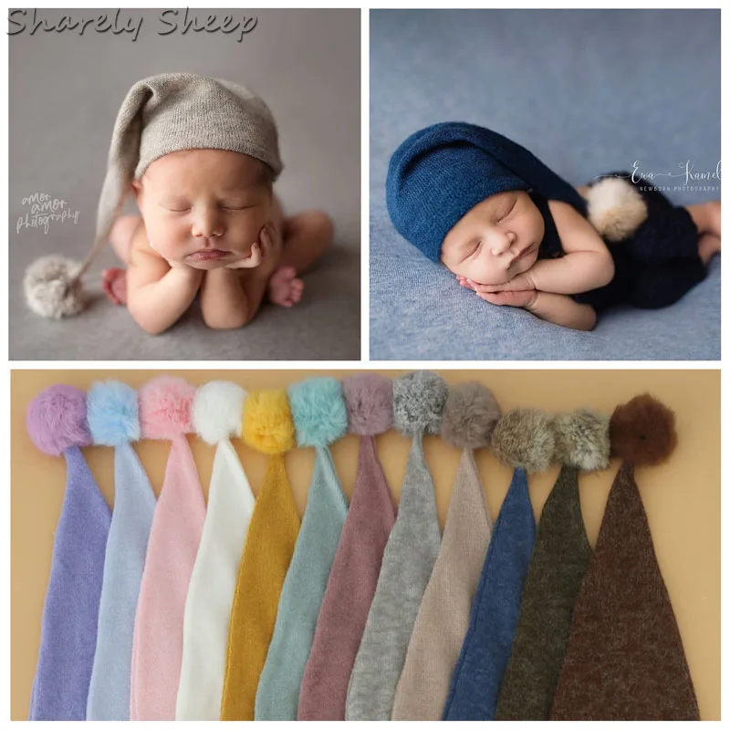 

Wraps Newborn Photography Props Baby Boy Girl Photo Shoot Hat+Wrap Sets fotoshooting fotografia Accessories bebe photo prop gift