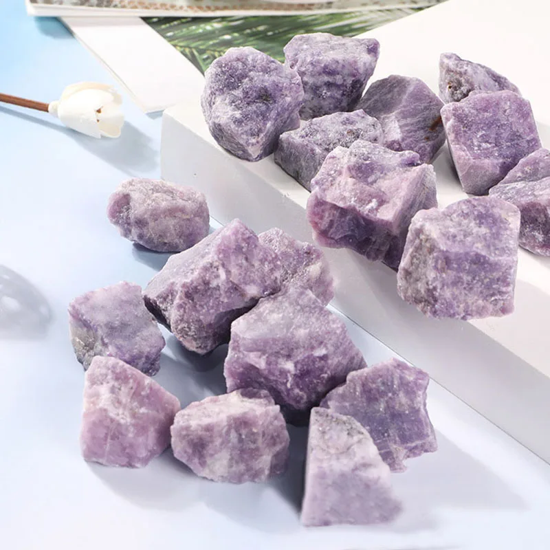 100g Lepidolite Healing Stones Rough Purple Quartz Rare Stone Mineral Specimens Decoration for Home Decorations for Aquarium
100g Lepidolite Healing Stones Rough Purple Quartz Rare Stone Mineral Specimens Decoration for Home Decorations for Aquarium