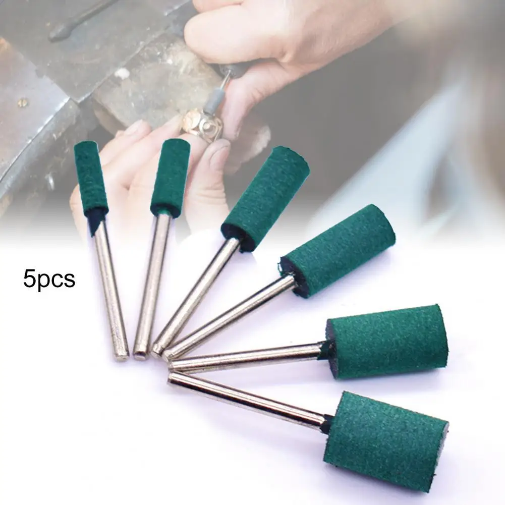 

10Pcs Abrasive Stone Heads Variety Sizes Wearable Rubber Mounted Points Abrasive Stone Heads for Home