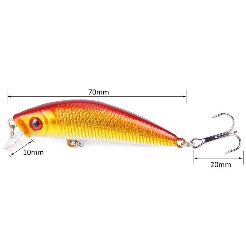 Fishing Lure Spinning 70mm 8g 3d Eyes Crankbait Wobbler Artificial Lures For Plastic Hard Bait Fishing Tackle Lure Set
Fishing Lure Spinning 70mm 8g 3d Eyes Crankbait Wobbler Artificial Lures For Plastic Hard Bait Fishing Tackle Lure Set