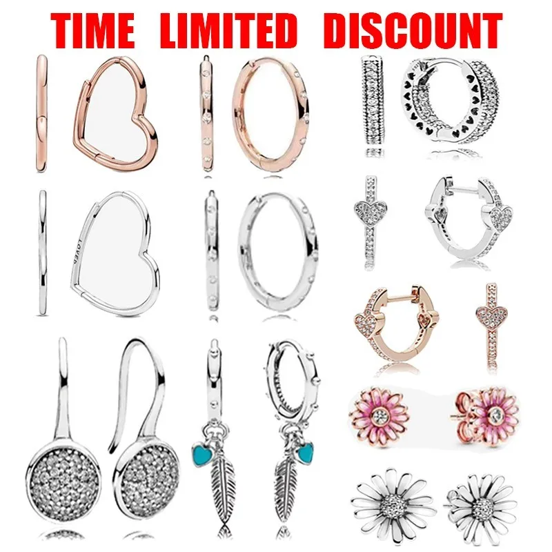 100% 925 Sterling Silver Pan Earring Large Asymmetric Hearts Of Love Earrings For Christmas gift Wedding Gift Fashion Jewelry 
100% 925 Sterling Silver Pan Earring Large Asymmetric Hearts Of Love Earrings For Christmas gift Wedding Gift Fashion Jewelry