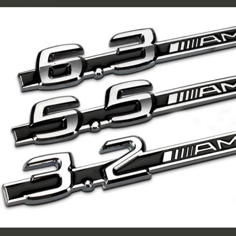 Car Sticker Metal 5.5 6.3 3.2 Displacement Car Logo C63 Modified for Mercedes-Benz AMG Car Logo Fender Car Sticker Red Black
Car Sticker Metal 5.5 6.3 3.2 Displacement Car Logo C63 Modified for Mercedes-Benz AMG Car Logo Fender Car Sticker Red Black