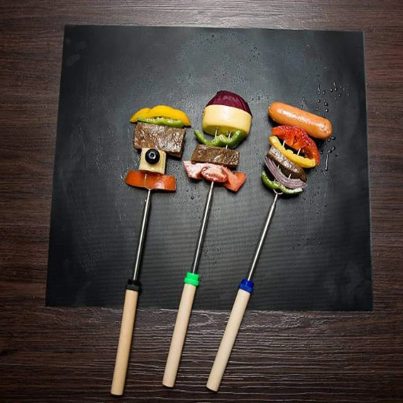 Roasting Sticks, Marshmallow Roasting Sticks 32 Inch Extendable Forks For Bbq At The Campfire, Set Of 4
Roasting Sticks, Marshmallow Roasting Sticks 32 Inch Extendable Forks For Bbq At The Campfire, Set Of 4