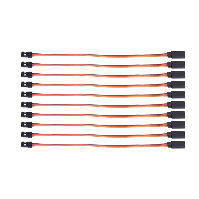 10 Pieces of Male-To-Female Servo Extension Cords for RC Futaba's JR Remote Servo Extension Cord Wire and Cable (500 mm)
10 Pieces of Male-To-Female Servo Extension Cords for RC Futaba's JR Remote Servo Extension Cord Wire and Cable (500 mm)