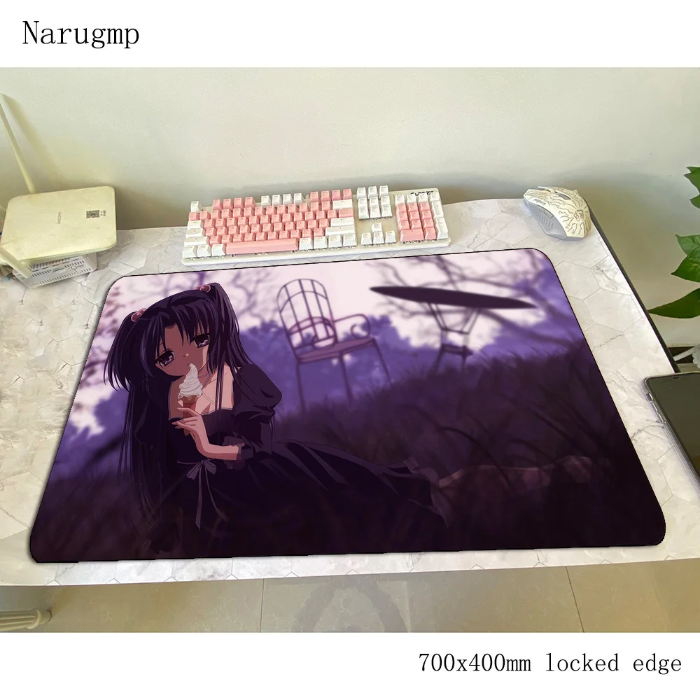 Clannad mats 700x400x4mm locrkand gaming mouse pad big keyboard mousepad High-end notebook gamer accessories padmouse mat
Clannad mats 700x400x4mm locrkand gaming mouse pad big keyboard mousepad High-end notebook gamer accessories padmouse mat