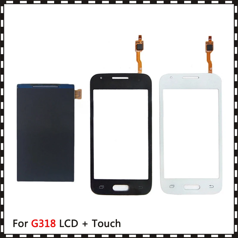 Новый высококачественный 4 0 ''для Samsung Galaxy Lite Trend 2 G318 ЖК-дисплей с сенсорным