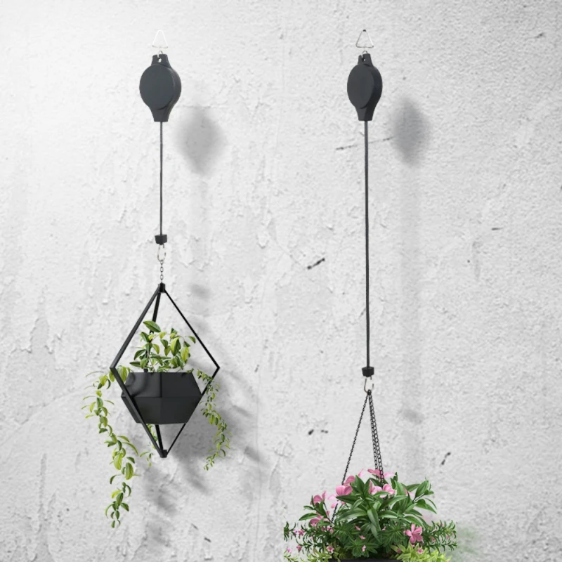 ZL Adjustable Telescopic Retractable Pulley Pull Down Hanger For Potted Plants Hanger Hanging Flower Hook Garden Decor
ZL Adjustable Telescopic Retractable Pulley Pull Down Hanger For Potted Plants Hanger Hanging Flower Hook Garden Decor
