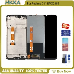 Original 6.5" For Realme C11 RMX2185 LCD Display Touch Screen Digitizer
Assembly For OPPO Realme C11 C 11 Display Screen Replace