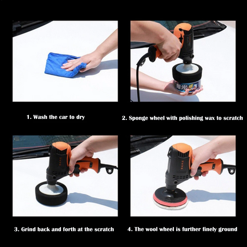 980W Electric Car Polisher Machine 220V / 110V Adjustable Speed Car Sanding Waxing Tools Car Accessories Electric Auto Tools
980W Electric Car Polisher Machine 220V / 110V Adjustable Speed Car Sanding Waxing Tools Car Accessories Electric Auto Tools