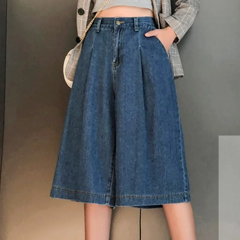 Shorts Women's Denim Summer Clothing Fashion Denim High Waist Casual Loose Oversize Blue Breeches S/5XL 2021 NEW
Shorts Women's Denim Summer Clothing Fashion Denim High Waist Casual Loose Oversize Blue Breeches S/5XL 2021 NEW