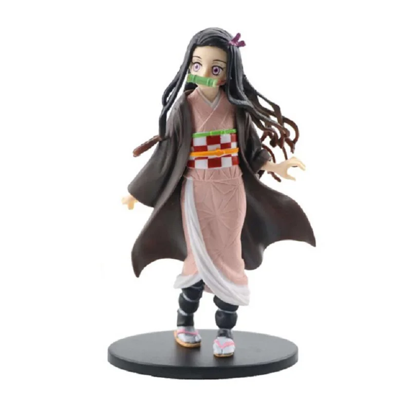 16CM Anime Demon Slayer Kimetsu No Yaiba Figure PVC Model Toys Kamado Tanjirou Action Figure Agatsuma Zenitsu Nezuko Warrior
16CM Anime Demon Slayer Kimetsu No Yaiba Figure PVC Model Toys Kamado Tanjirou Action Figure Agatsuma Zenitsu Nezuko Warrior