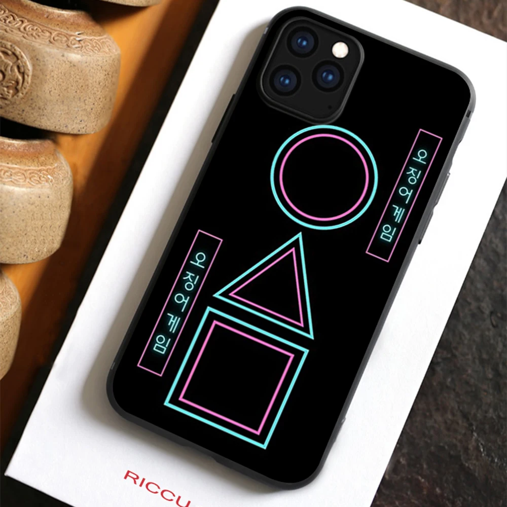 Squid Game Korea Phone Case For iPhone 11 12 13 Pro mini pro XS MAX 8 7 6 6s Plus X 2020 XR iPhone Covers
Squid Game Korea Phone Case For iPhone 11 12 13 Pro mini pro XS MAX 8 7 6 6s Plus X 2020 XR iPhone Covers