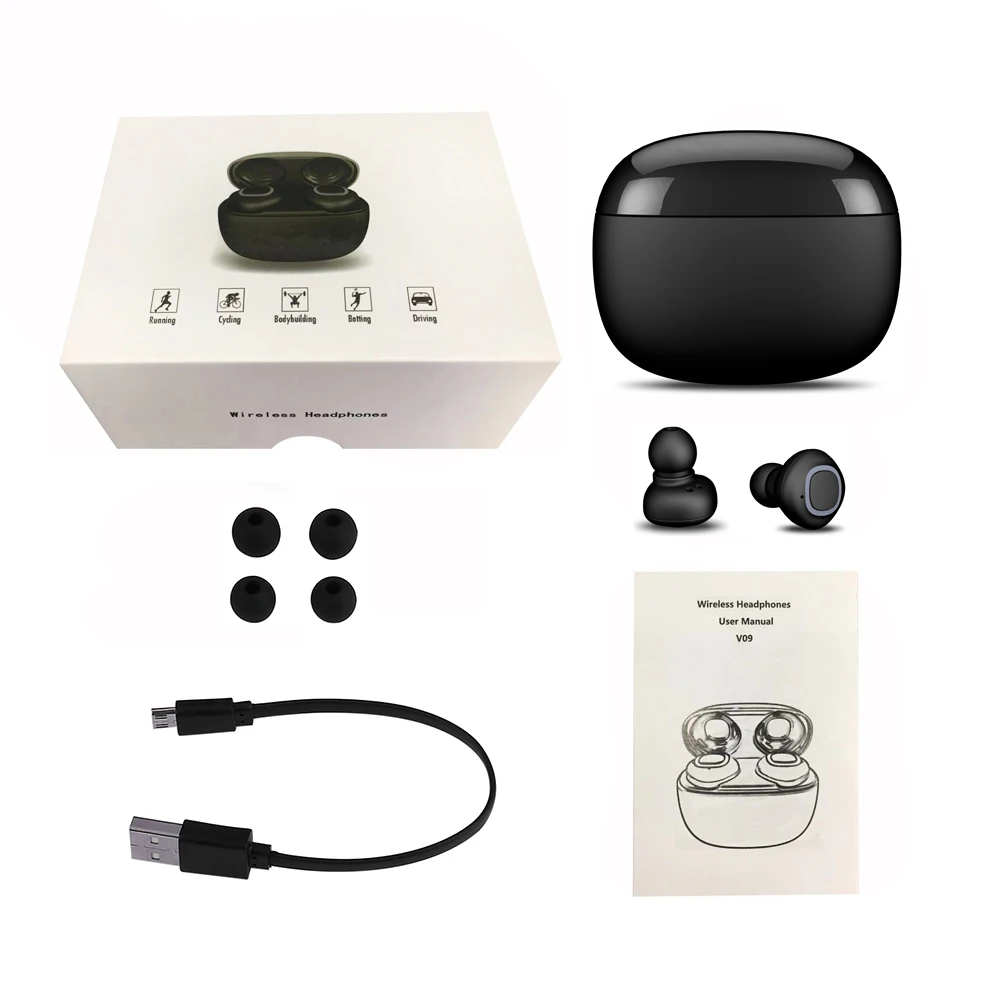 DaoLxi True Wireless Bluetooth Earphones Handfree Wireless Earbuds Power Bank Sports Headphones Bluetooth Headset Charging Box
DaoLxi True Wireless Bluetooth Earphones Handfree Wireless Earbuds Power Bank Sports Headphones Bluetooth Headset Charging Box