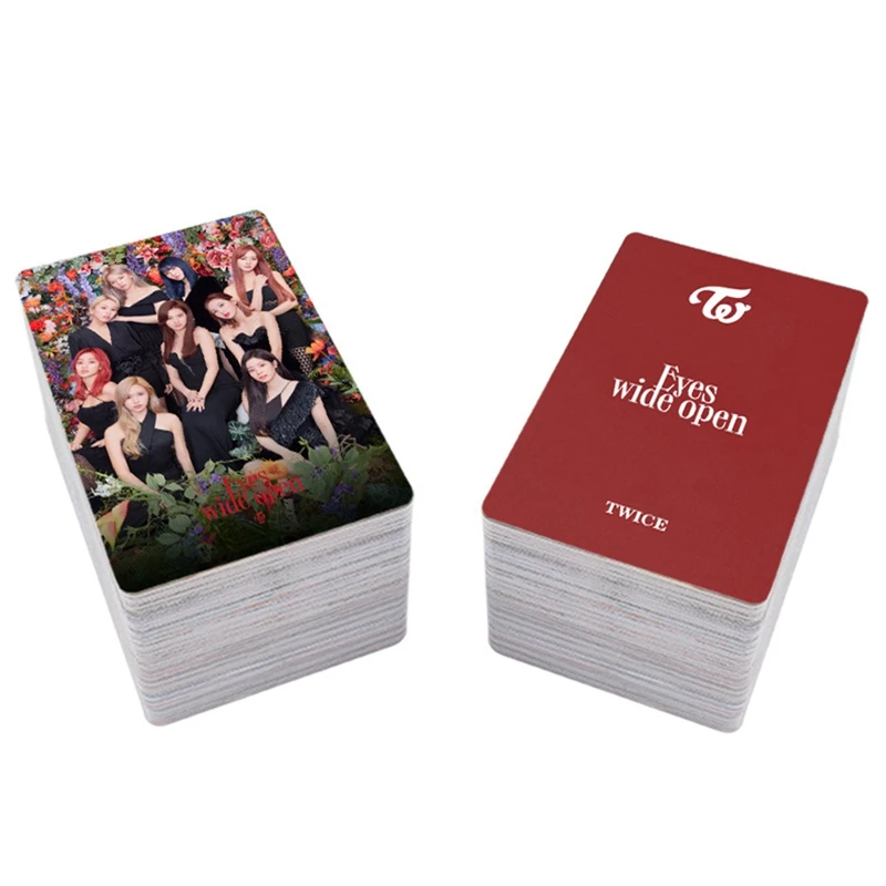 10 pcs/set Kpop Twice New Album Eyes Wide Open Lomo Cards Korean Popular Group Mini Poster Double Sides Collective Cards for Fan
10 pcs/set Kpop Twice New Album Eyes Wide Open Lomo Cards Korean Popular Group Mini Poster Double Sides Collective Cards for Fan