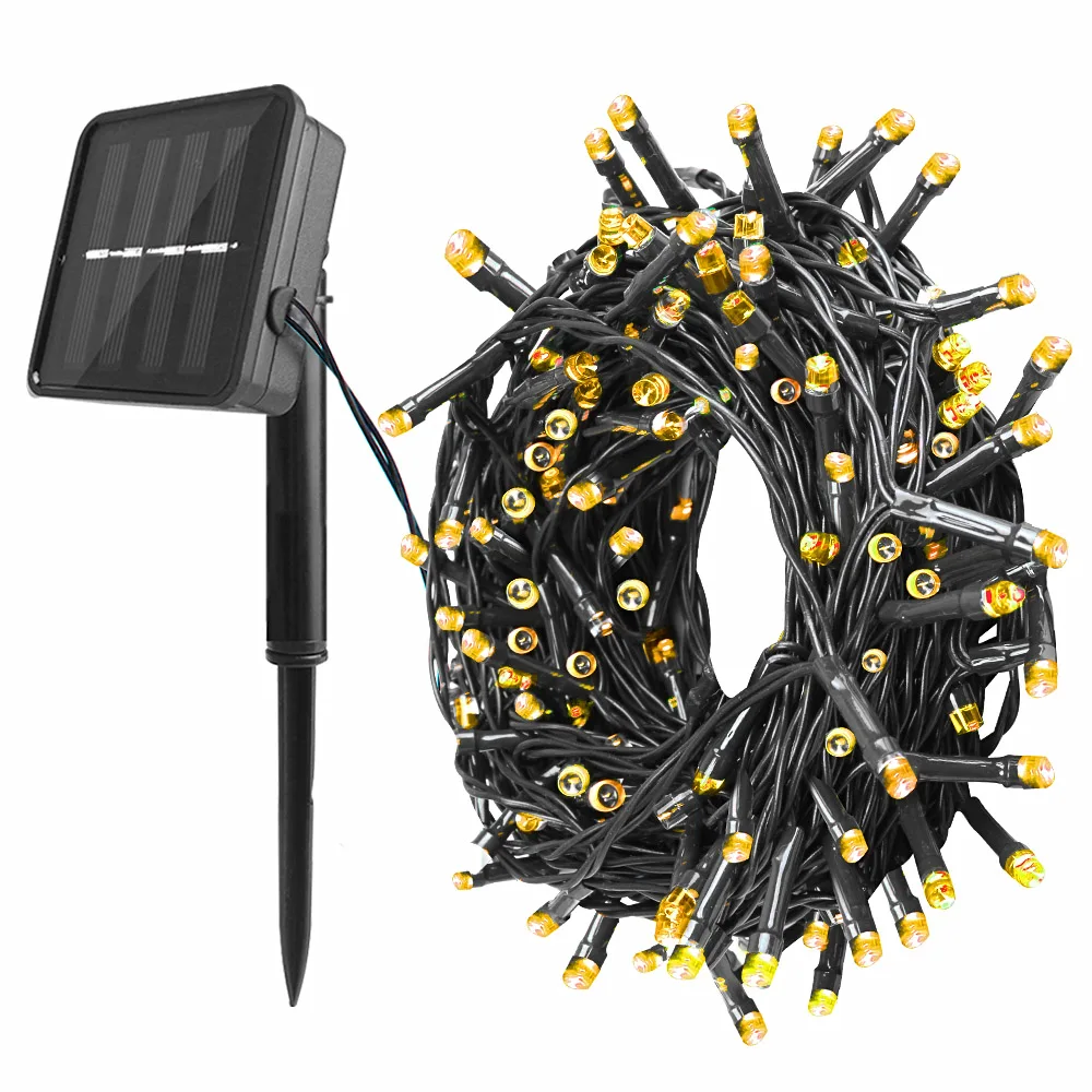 Xmas Solar Led String Lights Outdoor Light Rope Waterproof Garland Led Fairy Light Decorative LED Lights For Garden Decoration
Xmas Solar Led String Lights Outdoor Light Rope Waterproof Garland Led Fairy Light Decorative LED Lights For Garden Decoration