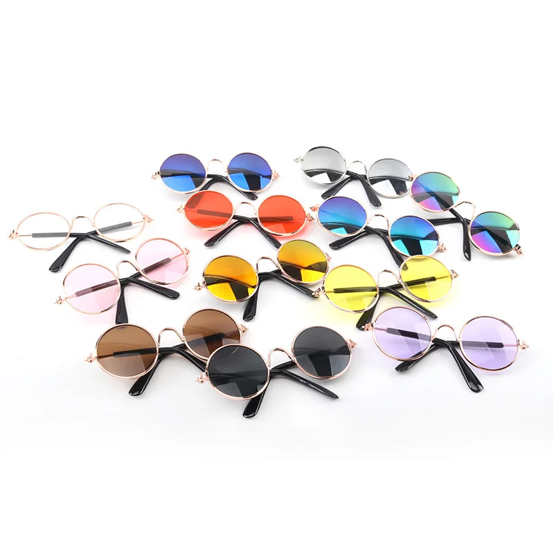 Fashion Dog Cat Sunglasses Small dog Glass Household animal Products For Cat Glass Dog Eye-Wear Photo's Pet Accessories Round
Fashion Dog Cat Sunglasses Small dog Glass Household animal Products For Cat Glass Dog Eye-Wear Photo's Pet Accessories Round