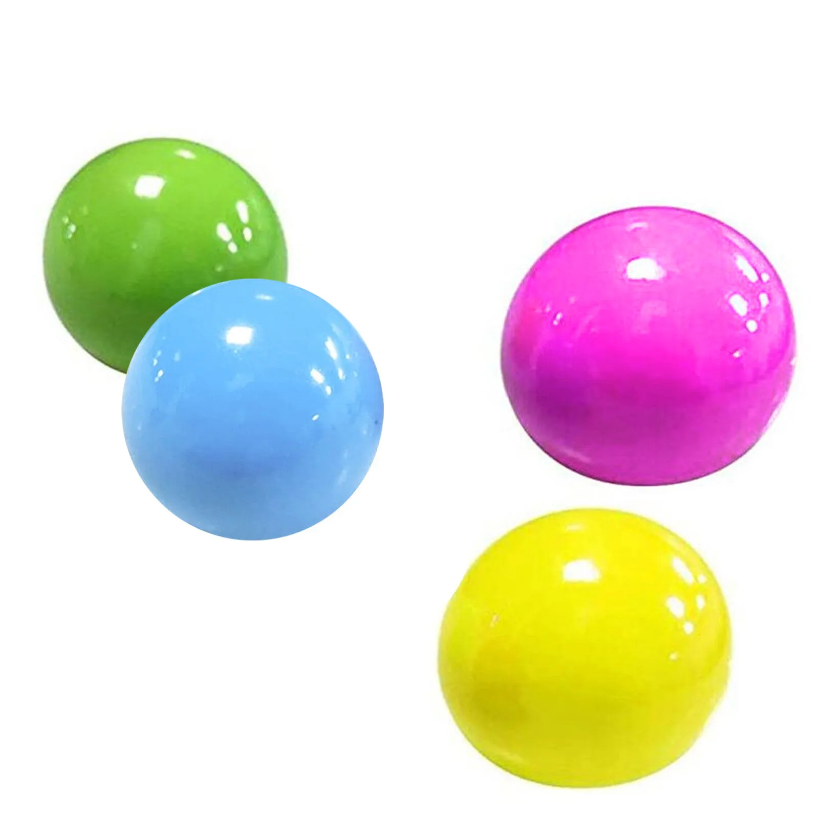4pcs Sticky Balls Luminous Stick Wall Ball Throw Ceiling Stress Relief Catch Squash Mini Suction Target Kids Toys
4pcs Sticky Balls Luminous Stick Wall Ball Throw Ceiling Stress Relief Catch Squash Mini Suction Target Kids Toys