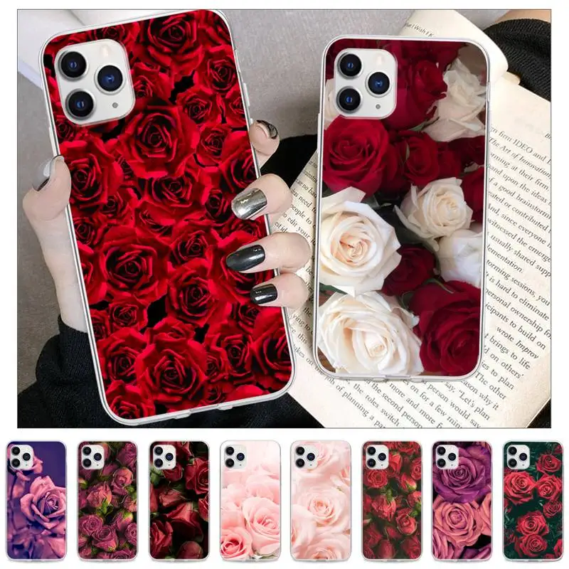 Beautiful Rose Peony Flower Transparent Phone Case Cover For IPhone 12 11 Pro Max Xs X Xr 7 8 6 6s Plus 5 5s Se 2020
Beautiful Rose Peony Flower Transparent Phone Case Cover For IPhone 12 11 Pro Max Xs X Xr 7 8 6 6s Plus 5 5s Se 2020