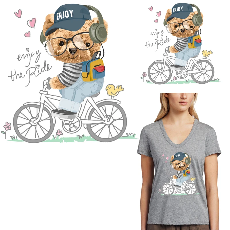 Biker Patch Fusible Iron-on Transfers for Clothing Thermoadhesive Patches on Clothes Diy Textile Stickers Bear Applique Stripes
Biker Patch Fusible Iron-on Transfers for Clothing Thermoadhesive Patches on Clothes Diy Textile Stickers Bear Applique Stripes