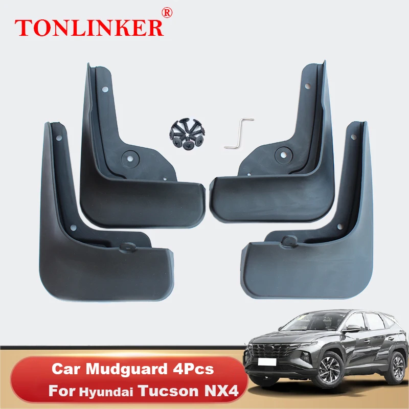 Car Mudguard For HYUNDAI Tucson NX4 2020 2021 2022 Front Rear Wheels Mud Flaps Splash Guards Fender Mudflaps 4Pcs Car Accesories
Car Mudguard For HYUNDAI Tucson NX4 2020 2021 2022 Front Rear Wheels Mud Flaps Splash Guards Fender Mudflaps 4Pcs Car Accesories