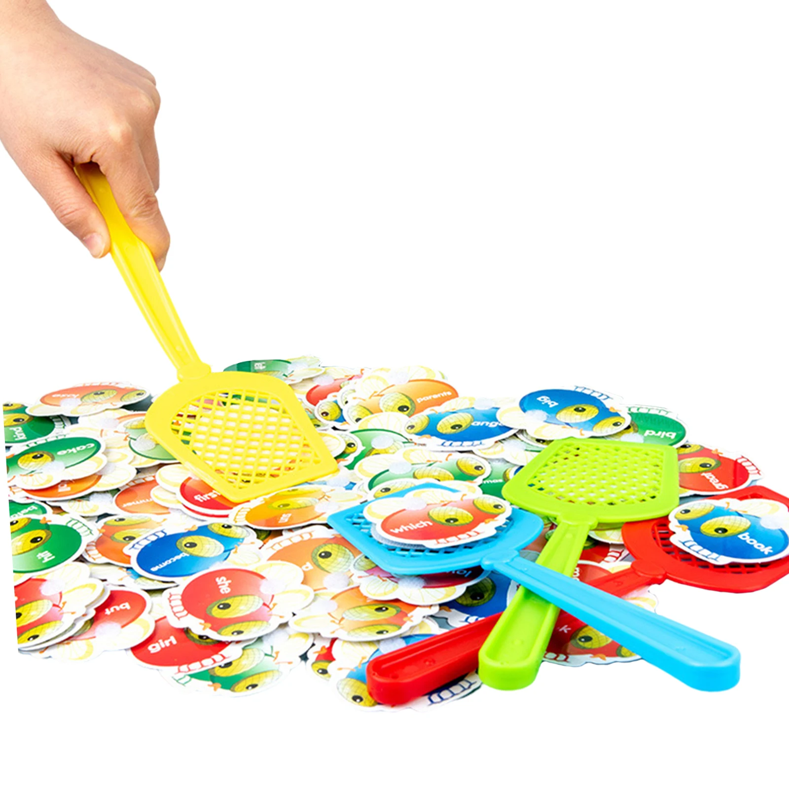 Fly Swatter Toys Swat a Sight Word for Kindergarten Kids Boys Girls Age 3-8 
Fly Swatter Toys Swat a Sight Word for Kindergarten Kids Boys Girls Age 3-8