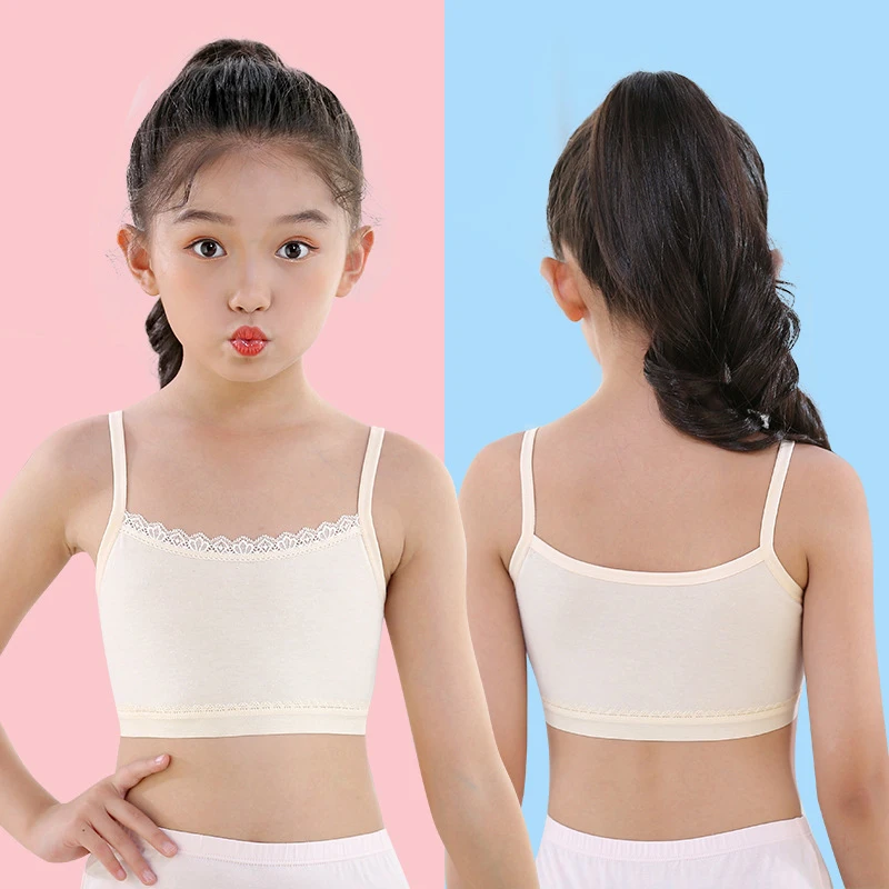 Sport Cotton Bras Prevents Peeping Training Bra Absorb Sweat Teenage Underwears Breathable Bralette 6-12 Years Girls Underwear
Sport Cotton Bras Prevents Peeping Training Bra Absorb Sweat Teenage Underwears Breathable Bralette 6-12 Years Girls Underwear