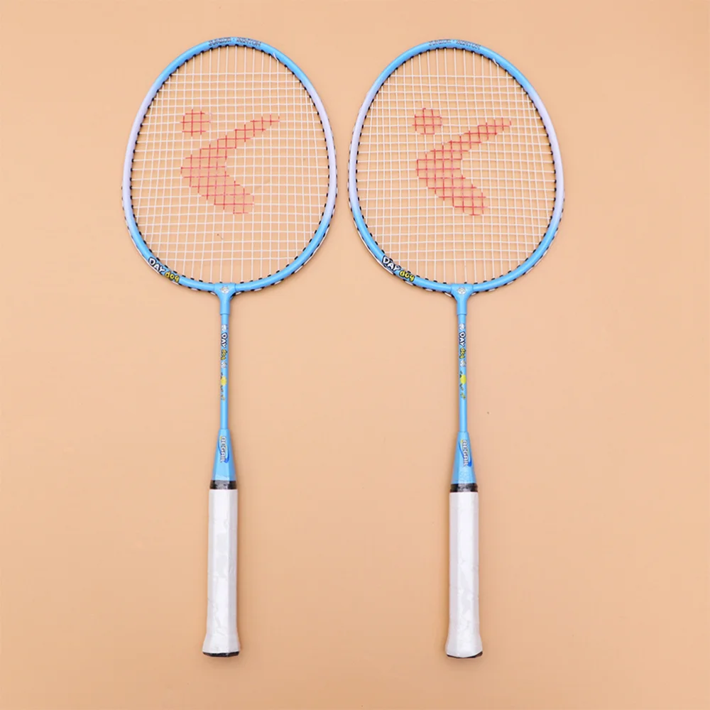 1 Pair Kids Badminton Racket Aluminium Alloy Outdoor Sports Racket Set Training Pats Paternity Children Cartoon Badminton Racket
1 Pair Kids Badminton Racket Aluminium Alloy Outdoor Sports Racket Set Training Pats Paternity Children Cartoon Badminton Racket