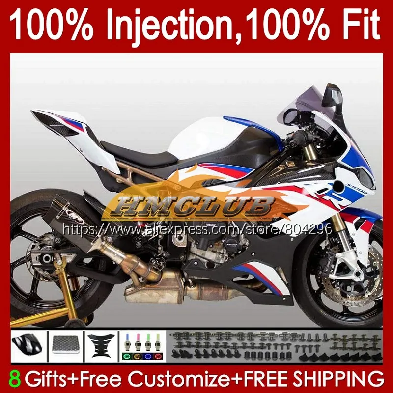 OEM Injection For BMW S1000 RR S1000-RR S 1000 RR CC 68No.82 S1000RR 19 20 21 S White blue 1000RR 2019 2020 2021 Fairings Kit
OEM Injection For BMW S1000 RR S1000-RR S 1000 RR CC 68No.82 S1000RR 19 20 21 S White blue 1000RR 2019 2020 2021 Fairings Kit