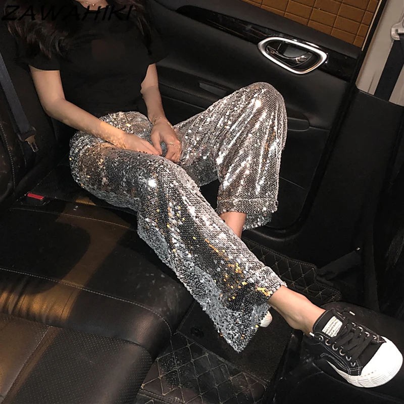ZAWAHIKI Women Pant Straight Loose High Waist Y2k Trousers Spring Autumn Fashion Casual New 2021 Pants Elegant Pantalones Mujer
ZAWAHIKI Women Pant Straight Loose High Waist Y2k Trousers Spring Autumn Fashion Casual New 2021 Pants Elegant Pantalones Mujer