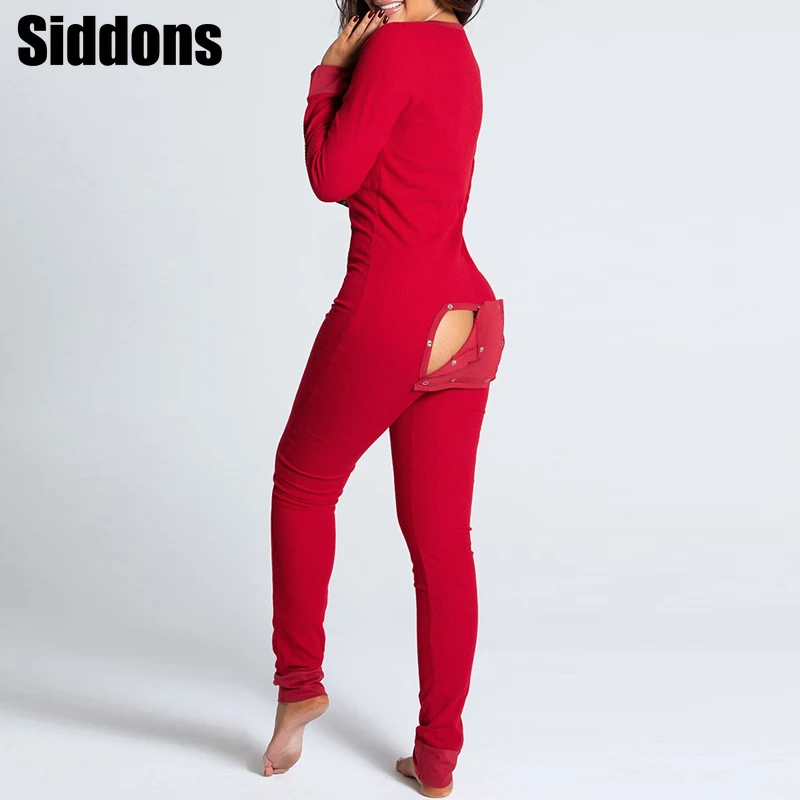 Sexy Women Christmas Cutout Functional Buttoned Flap Adults Pajamas Club Button Design Plunge Lounge Jumpsuit
Sexy Women Christmas Cutout Functional Buttoned Flap Adults Pajamas Club Button Design Plunge Lounge Jumpsuit