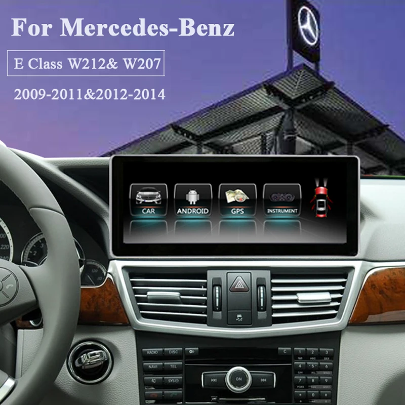 Автомобильный DVD для Mercedes Benz E CLASS/W207/W212 (2009 2015) LHD и RHD автомобильный Радио