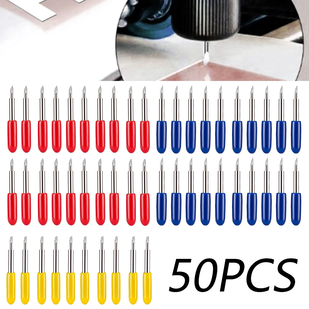 50pcs 30/45/60 Degree Roland Cricut Cutting Plotter Vinyl Blade Cutter Knife Blades Cricut Machine Milling Cutter Carving Tools
50pcs 30/45/60 Degree Roland Cricut Cutting Plotter Vinyl Blade Cutter Knife Blades Cricut Machine Milling Cutter Carving Tools