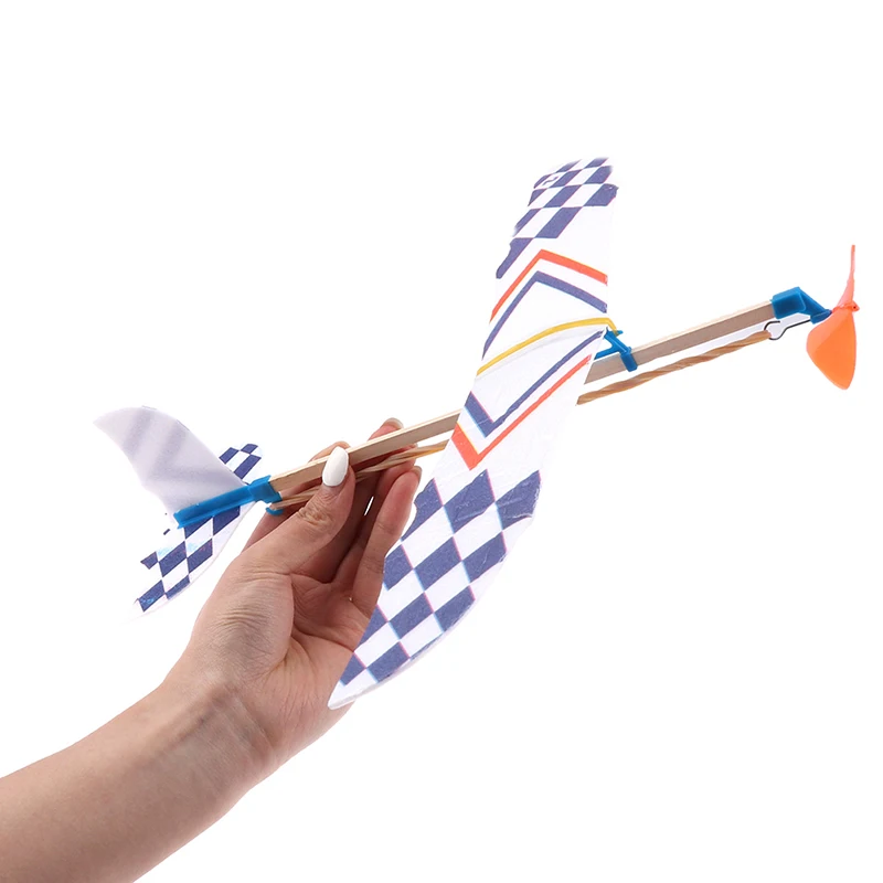 Rubber Band Powered Airplane Little Thunderbird DIY Assembled Aviation Planes Model Toy DIY Science Kids Toys
Rubber Band Powered Airplane Little Thunderbird DIY Assembled Aviation Planes Model Toy DIY Science Kids Toys