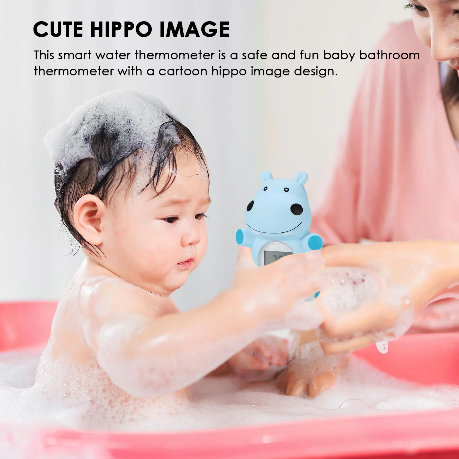 Waterproof Digital Thermometer Bathroom Water Thermometer Bath Floating Hippo Infant Sensor Warning Bathtub Alarm Chronograph
Waterproof Digital Thermometer Bathroom Water Thermometer Bath Floating Hippo Infant Sensor Warning Bathtub Alarm Chronograph