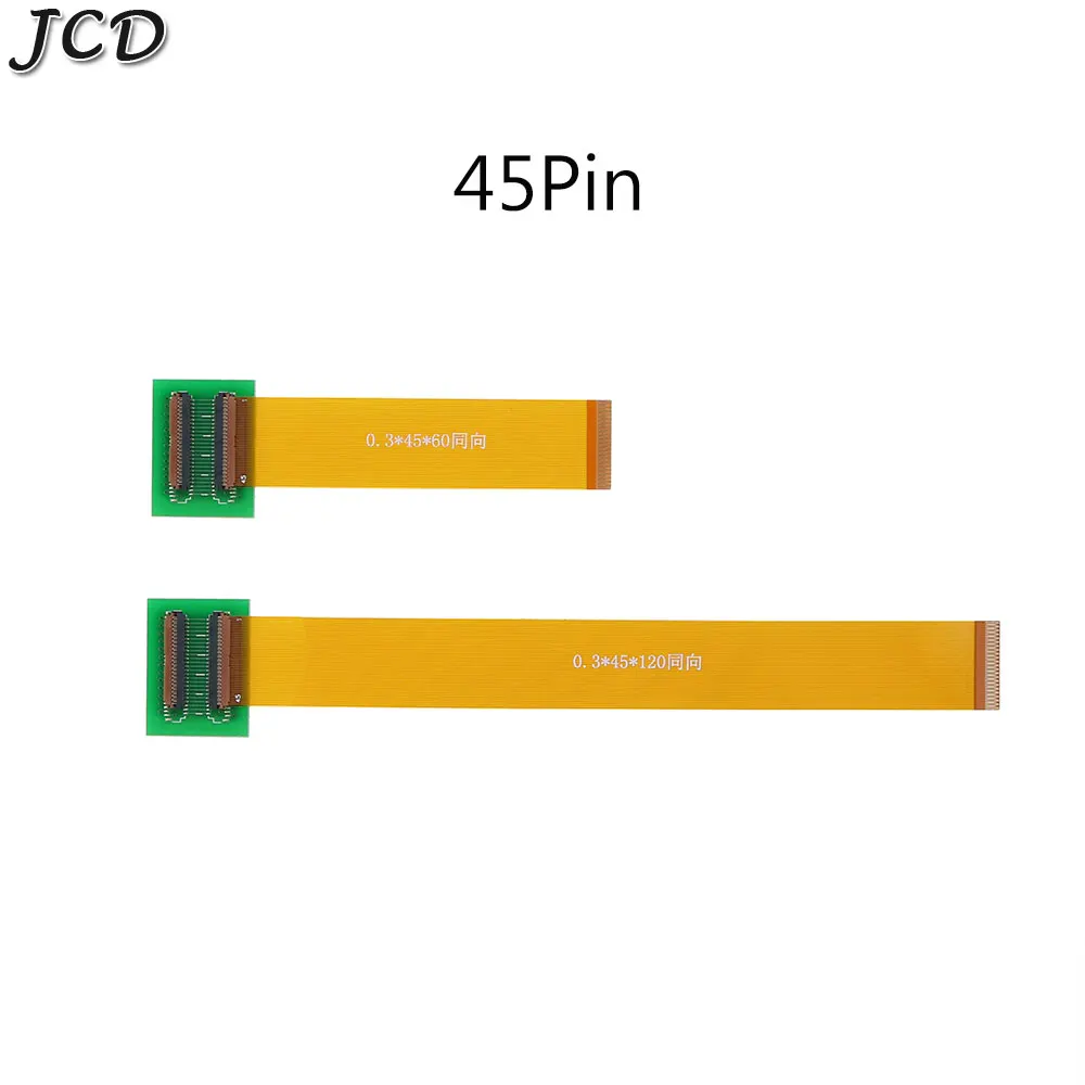 JCD 45Pin to 45Pin 0.3mm Pitch Extension Connector Adapter length 60mm 120mm 6cm 12cm with FFC FPC Flexible Flat Cable
JCD 45Pin to 45Pin 0.3mm Pitch Extension Connector Adapter length 60mm 120mm 6cm 12cm with FFC FPC Flexible Flat Cable