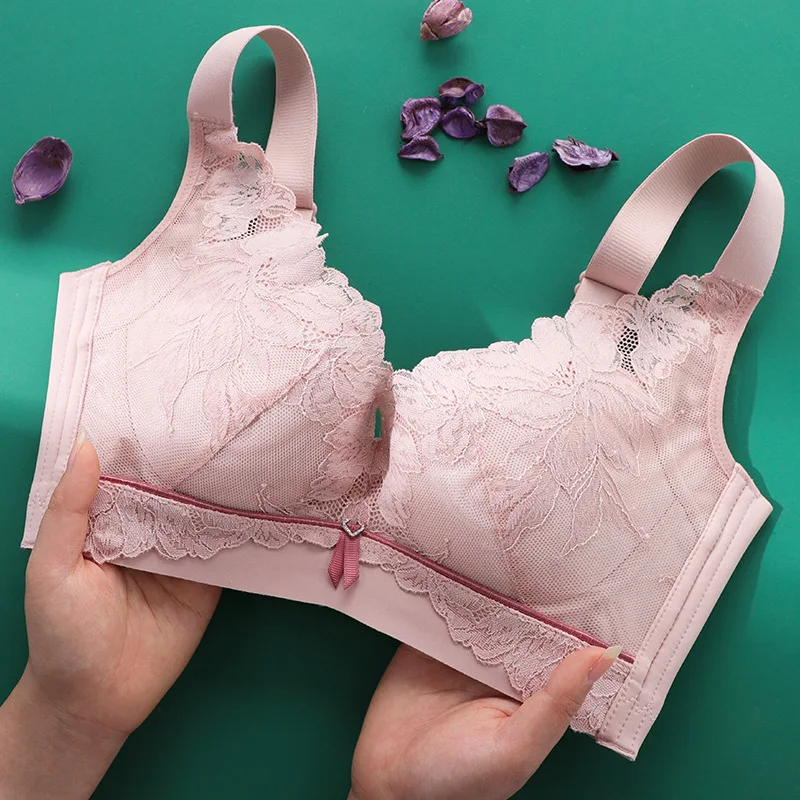 Lace Sexy Push Up Female Underwear DEEP-V Tight-fitting Bra Unwired Bra Sexy Lingerie Plus Size New Fashion Design for 2021
Lace Sexy Push Up Female Underwear DEEP-V Tight-fitting Bra Unwired Bra Sexy Lingerie Plus Size New Fashion Design for 2021