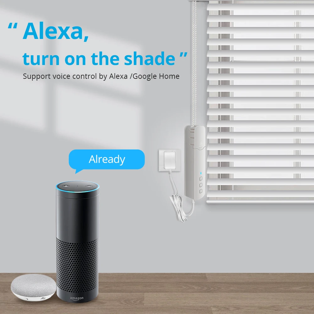 Tuya ZigBee Smart Motorized Chain Roller Blinds Pull Bead Curtain Motor Electric Curtain Motor Compatible with Alexa Google Home
Tuya ZigBee Smart Motorized Chain Roller Blinds Pull Bead Curtain Motor Electric Curtain Motor Compatible with Alexa Google Home